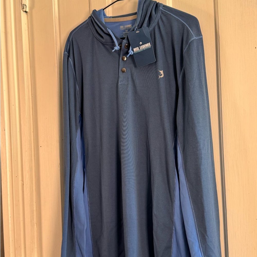 Reel Legends Blue Hoodie Sweatshirt